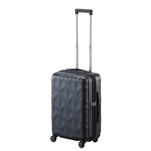 ProtecA TSAロック付きスーツケース 黒　大型　大容量　レザーベルト ProtecA TSAロック付きスーツケース 黒大型大容量レザーベルト