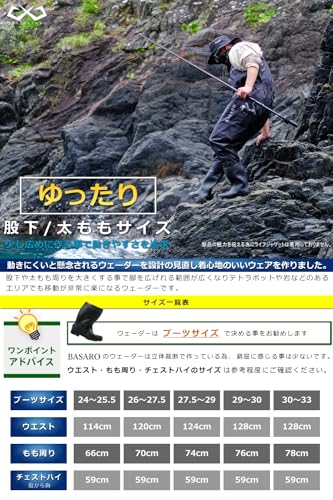 チェストハイウェーダー フェルトソール 4