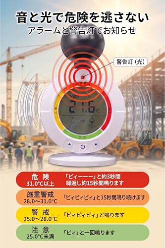 黒球式熱中症指数計 4