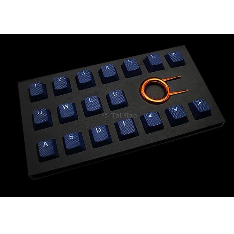 Rubber Gaming Backlit Keycaps-18 keys 1