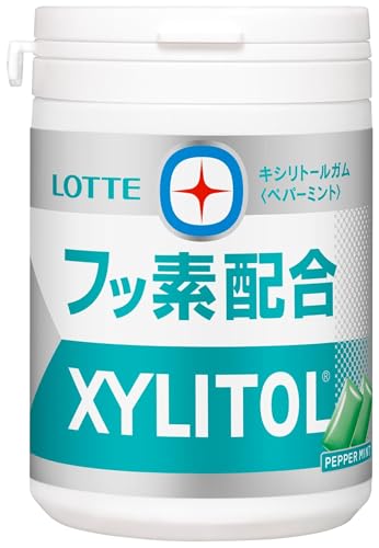 キシリトールガム＋フッ素 ペパーミント スリムボトル 1