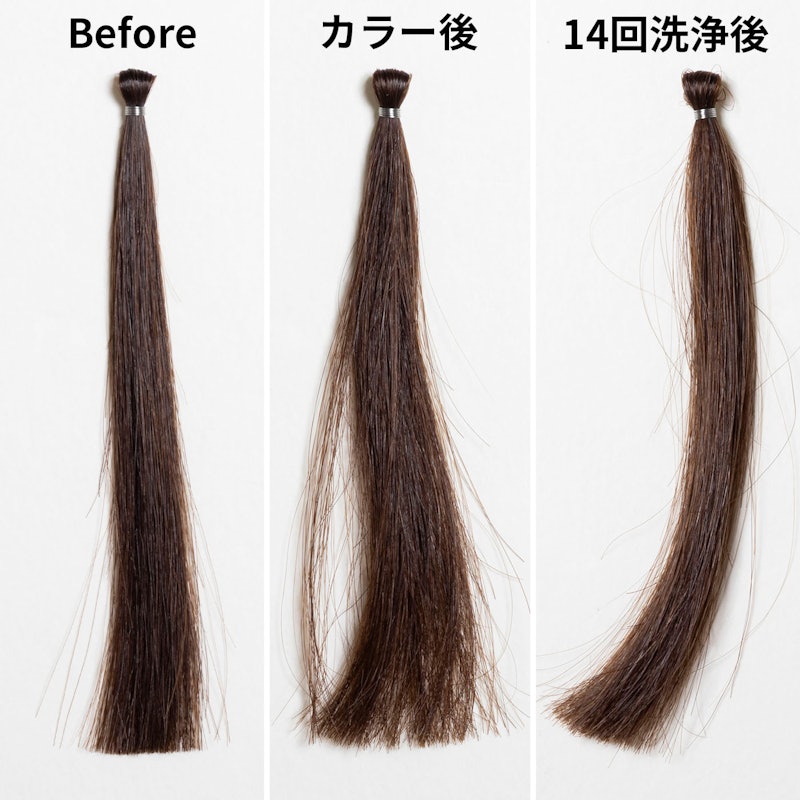 ミルキーヘアカラー プレミアムベージュ 2