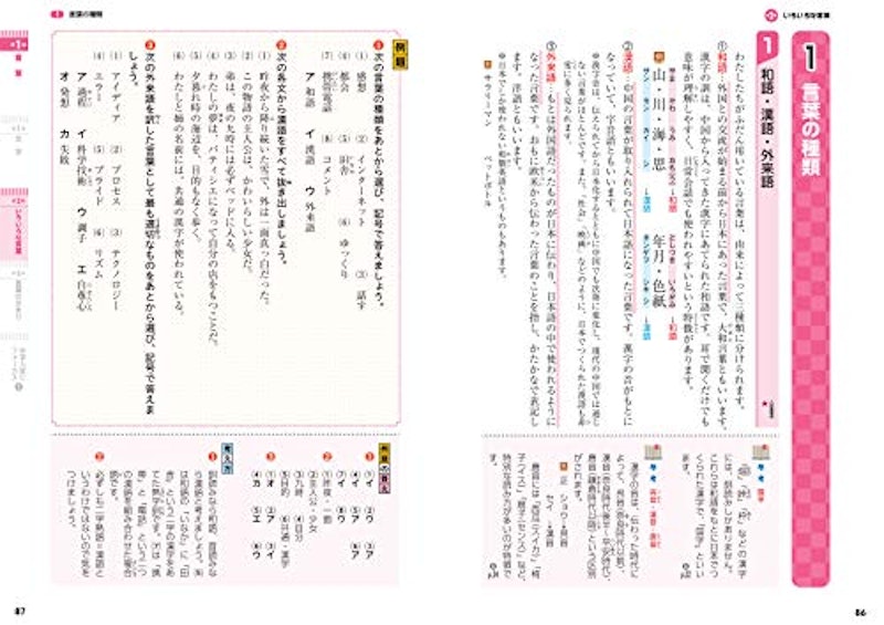 小学高学年 自由自在 国語 6
