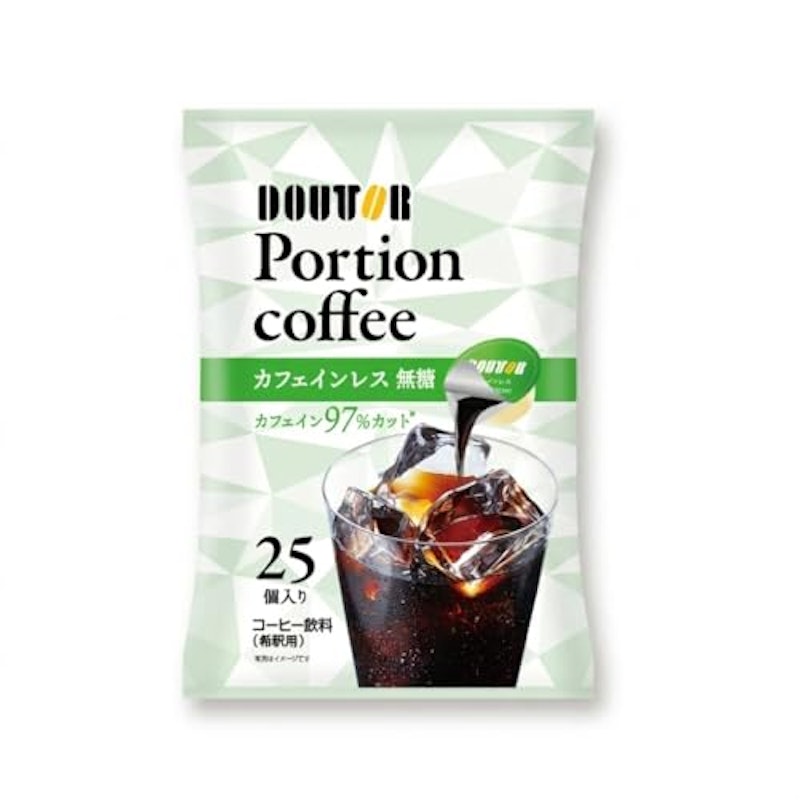 ポーションコーヒー カフェインレス無糖 1