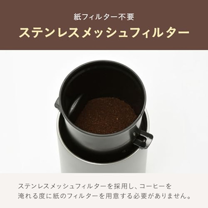 パーソナル電動ミルコーヒーメーカー 7
