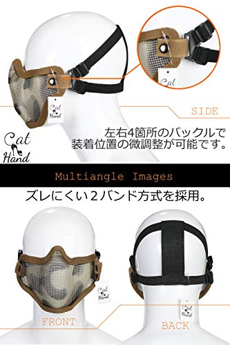 フェイスマスク ハーフメッシュマスク 5