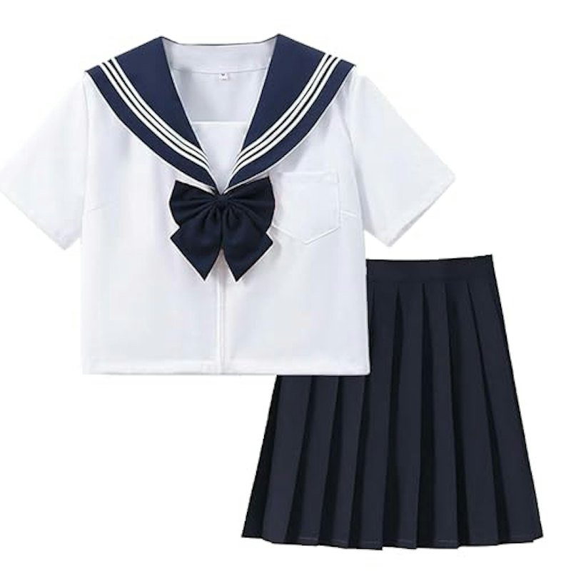 セーラー服コスプレ3点セット 1