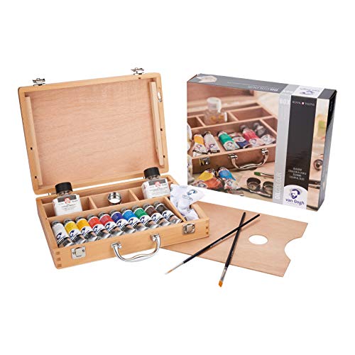 ヴァンゴッホ油彩木箱セット BASIC BOX 4