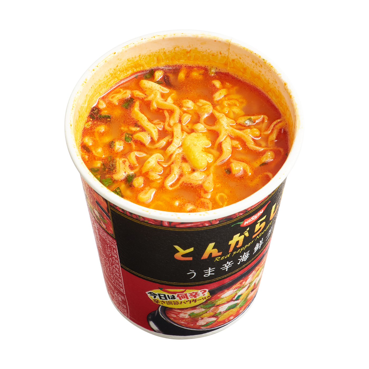 日清のとんがらし麺 うま辛海鮮チゲ 5