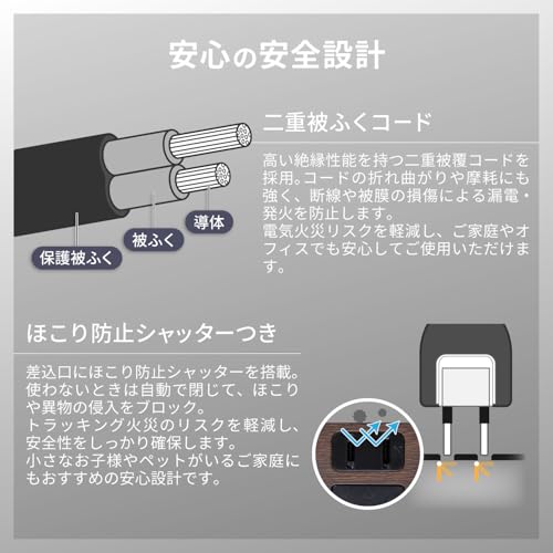 電源タップ 8
