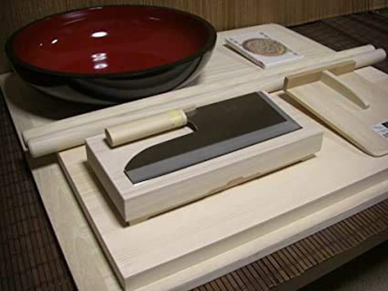 そば打ち道具 豪華特別セット 白木BII 1