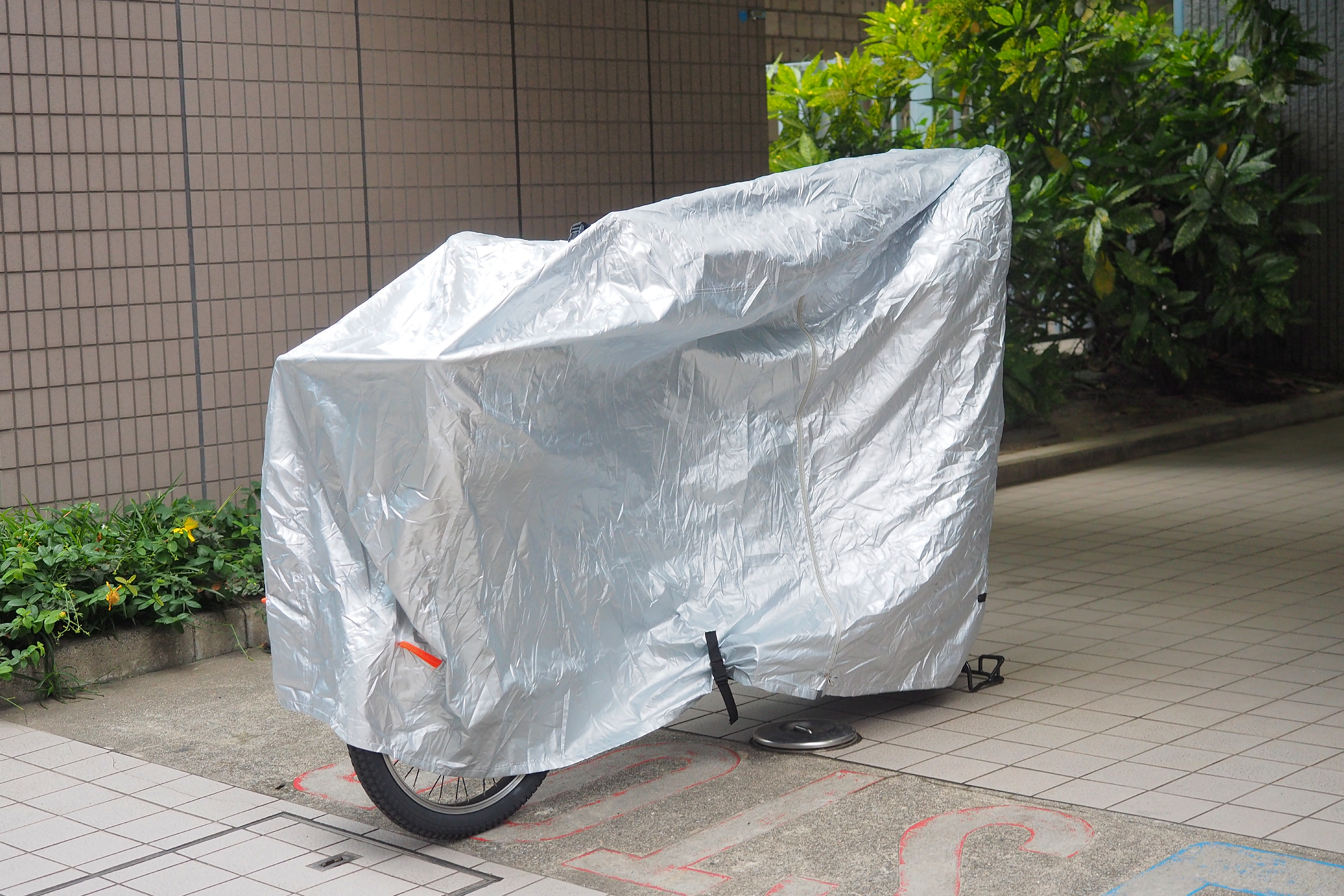 電動アシスト車におすすめクイックカバー 2