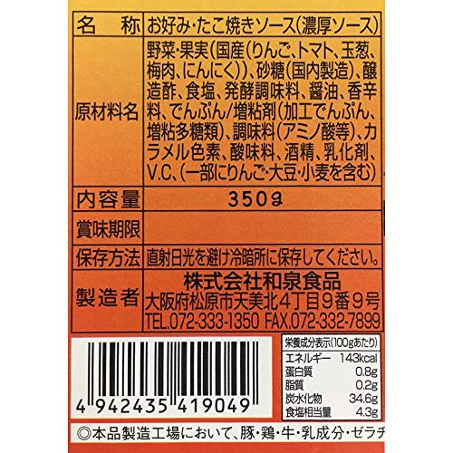 2022年】たこ焼きソースのおすすめ人気ランキング20選 | mybest