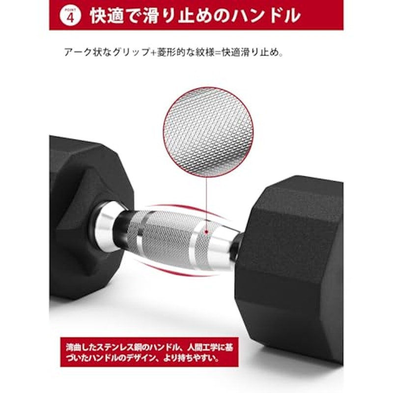 オールインワンスチールダンベルセット 7
