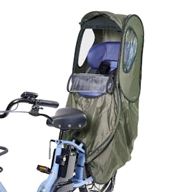 アークズ norokka リア 国内メーカーシート用レインカバー スタンダードモデルを検証レビュー!自転車用チャイルドシートカバーの選び方も紹介 2