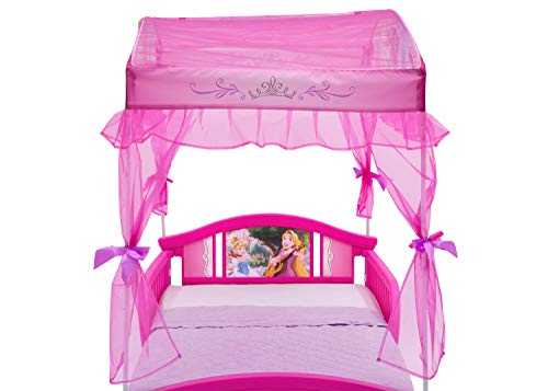 Princess Toddler Canopy Bed 3
