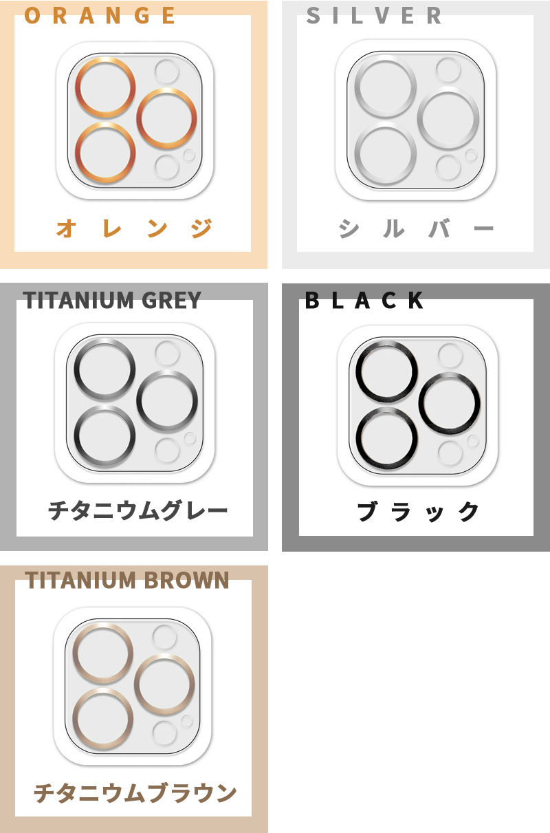 iPhone カメラカバー 2