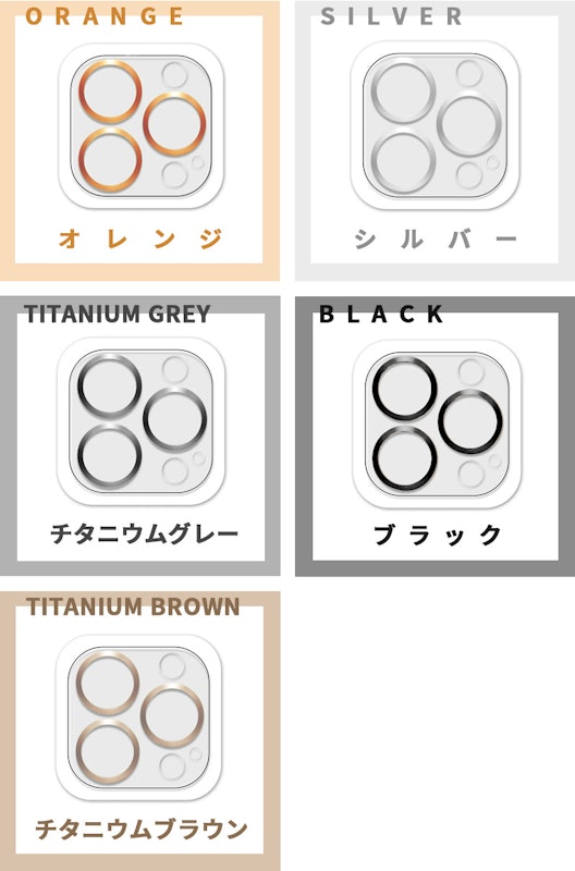 iPhone カメラカバー 2