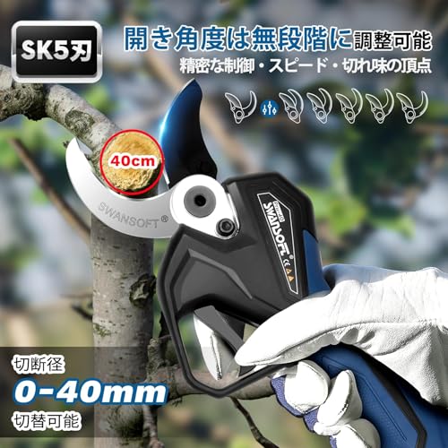 電動剪定バサミ 3