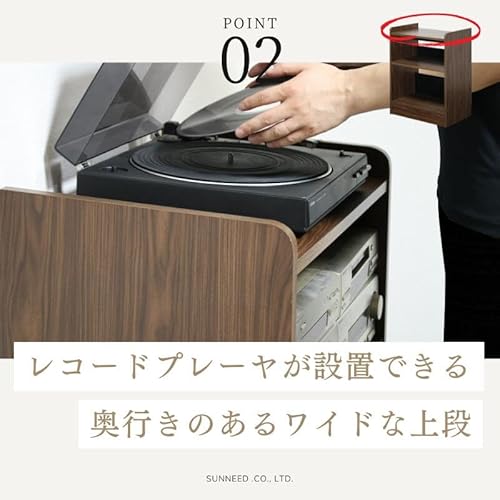 レコードプレーヤースタンド 3