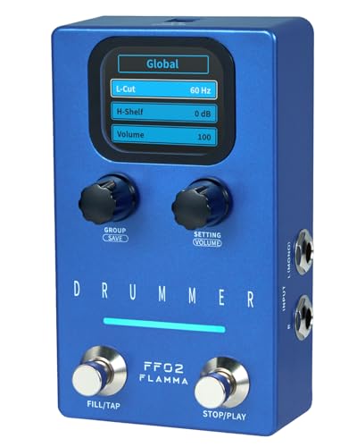 FLAMMA ドラムマシン ギターペダル 1