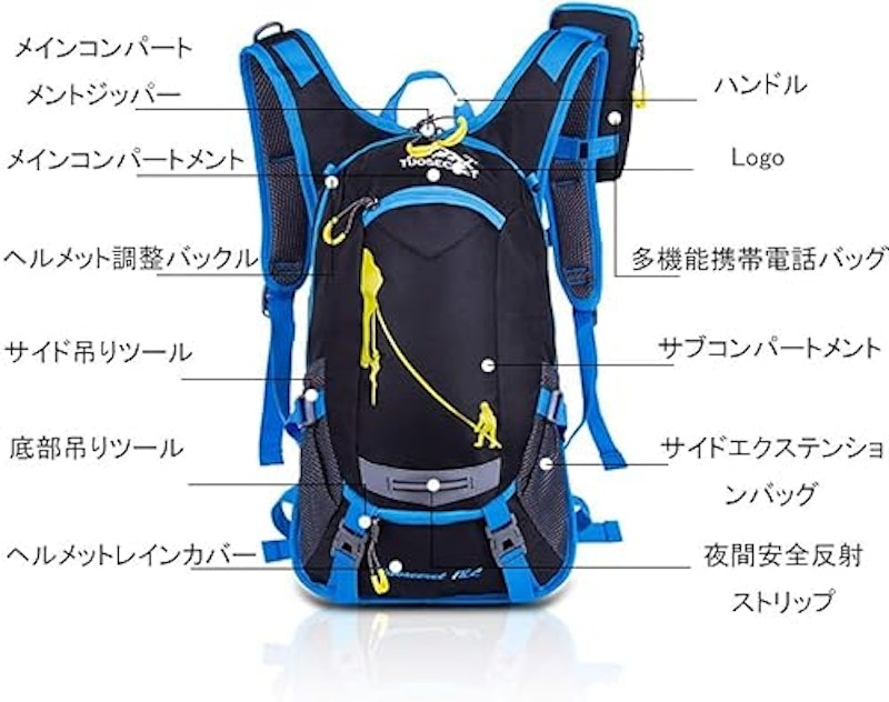 サイクリングリュック 3