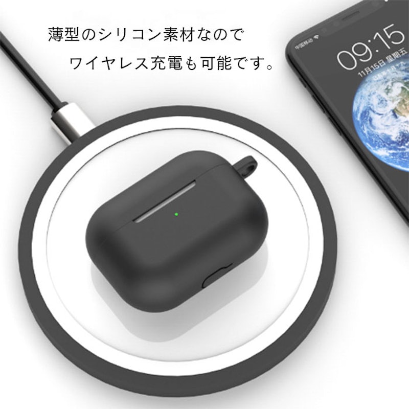 専用カラビナ付き シリコンケース 4