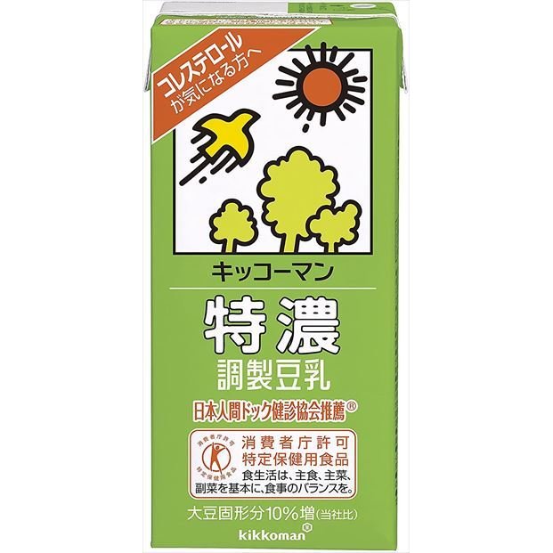 キッコーマン 特濃調製豆乳 1