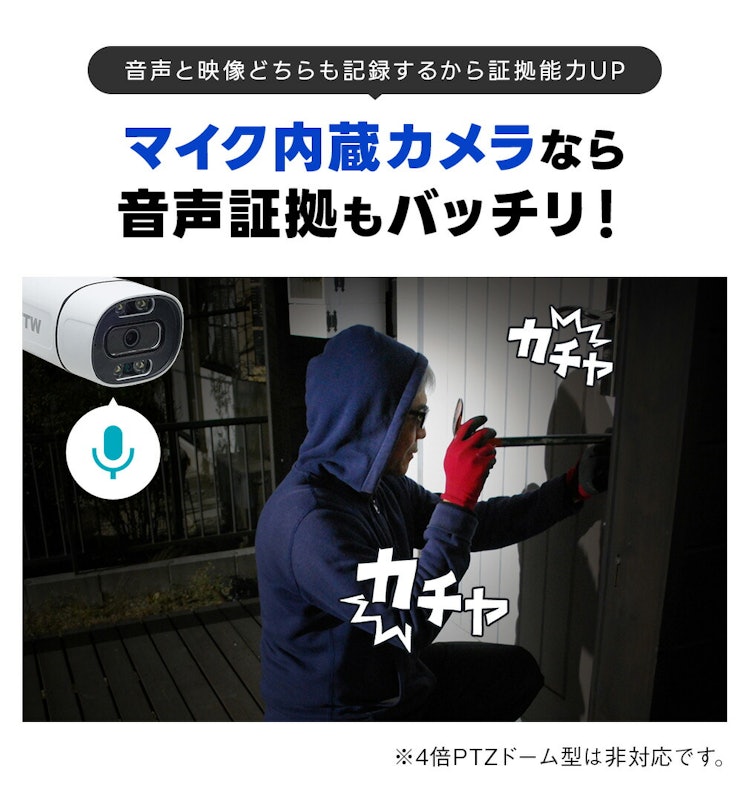 防犯カメラセット 3