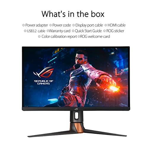 【美品】ROG SWIFT 360hz PG27AQN ゲーミングモニター Amazon.com: ASUS ROG Swift 360Hz 27” 1440P HDR Gaming