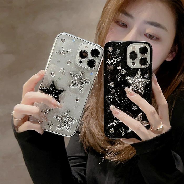 iPhone17Pro 3Dスター ケース 2