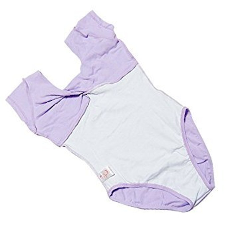 胸元ねじりフレンチスリーブレオタード 5