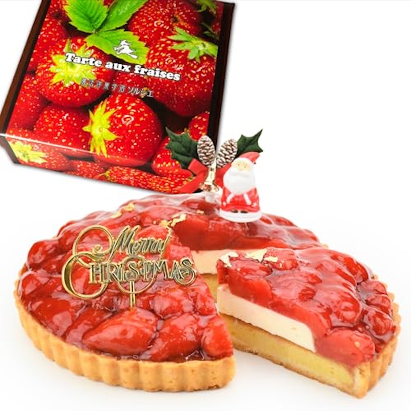 苺のコンポートタルトケーキ 1