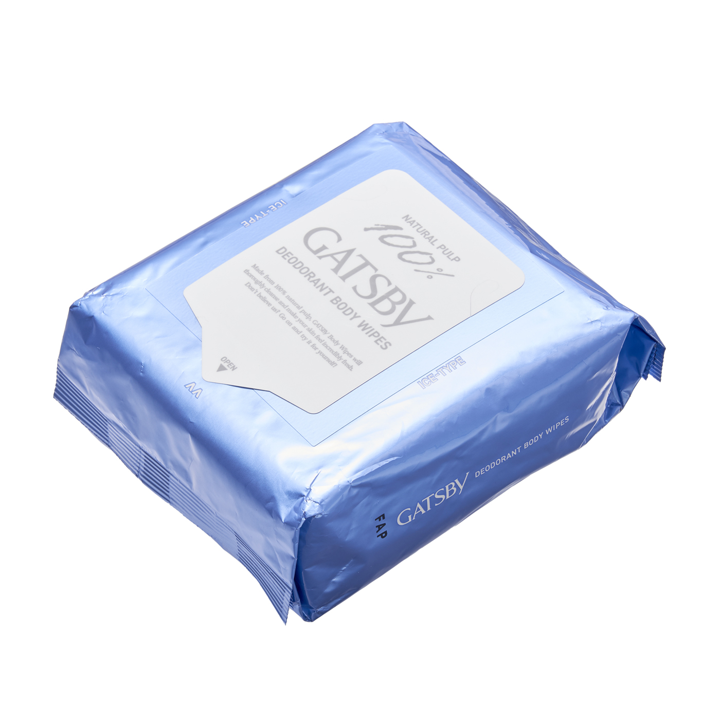 ギャツビー アイスデオドラント ボディペーパー アイスシャボンを