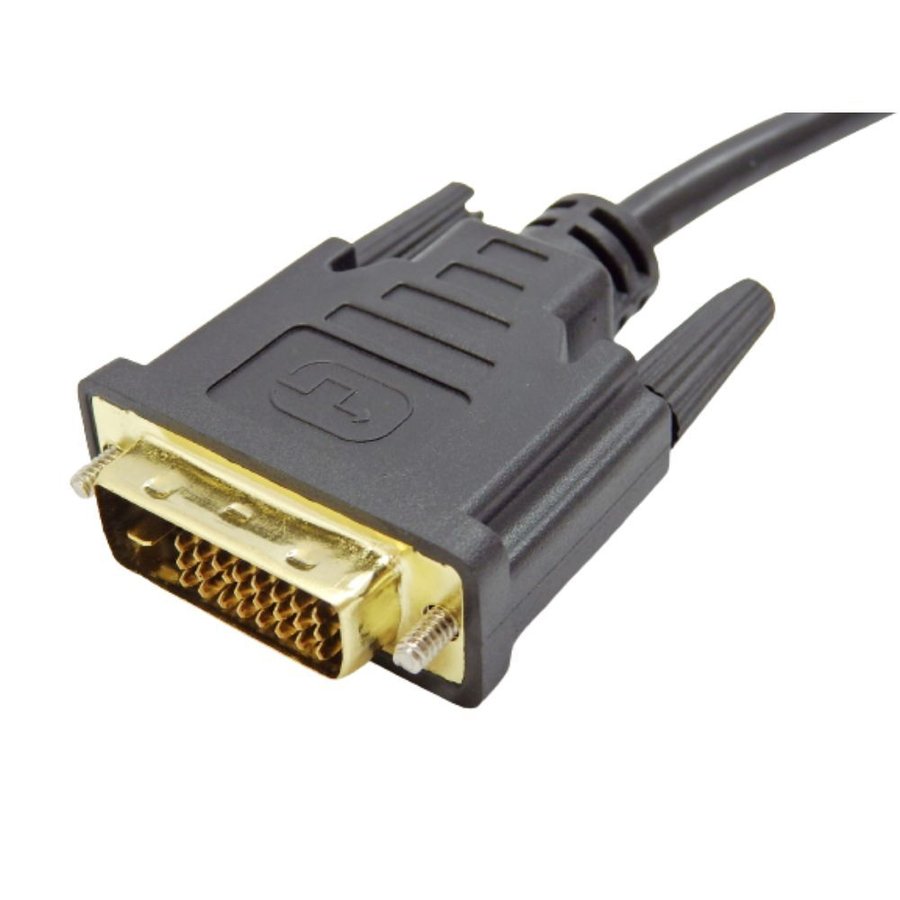 DVI-D(メス)-HDMI(オス)変換ケーブル 3
