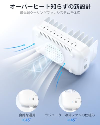 USB-Cマルチ充電ステーション 5