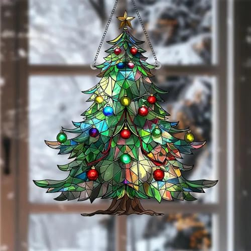 窓アクリル用クリスマスサンキャッチャー 3