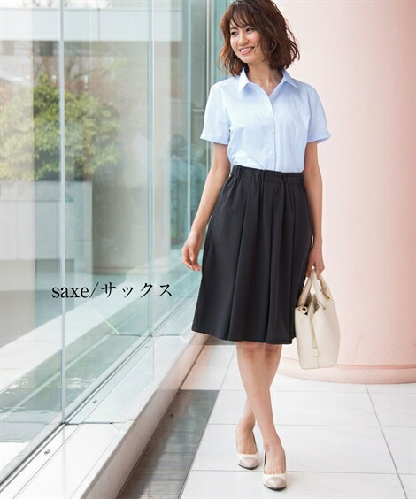  レギュラーカラー半袖シャツ 5