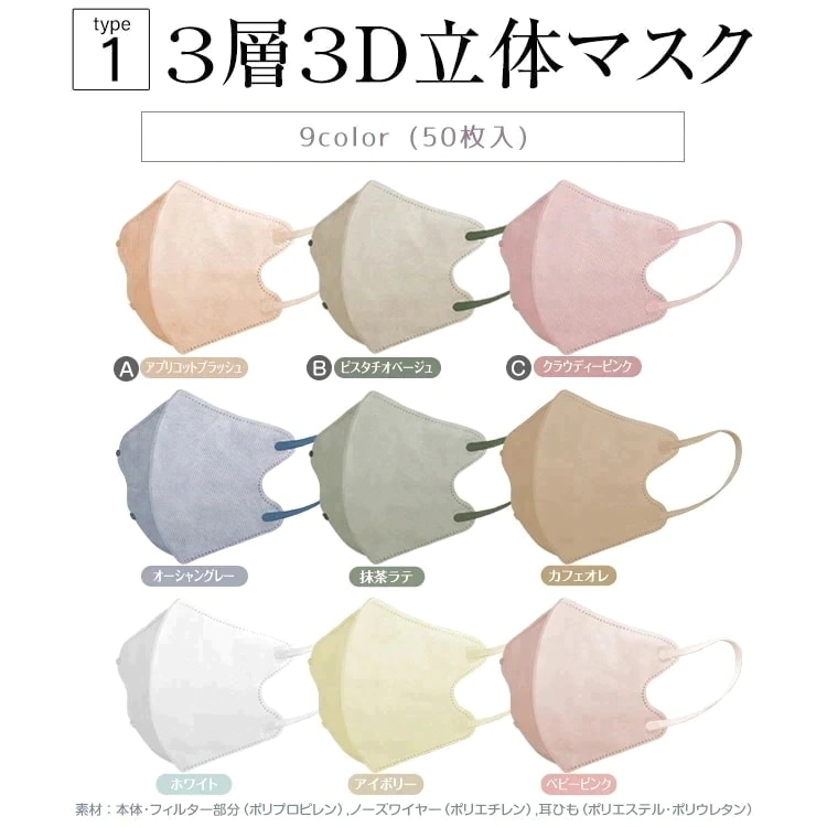 4層 立体マスク 2