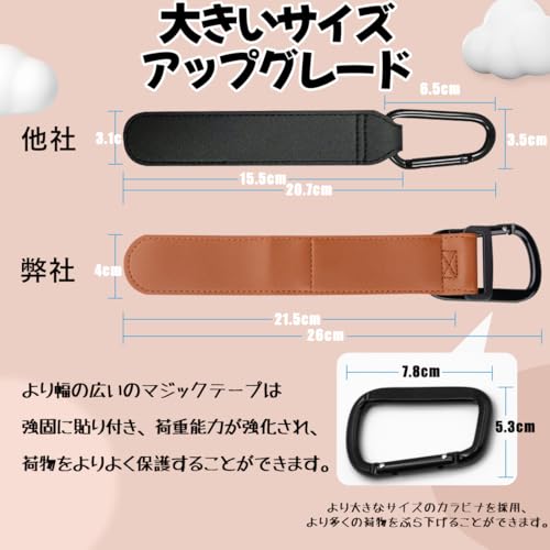 ベビーカーフック 3