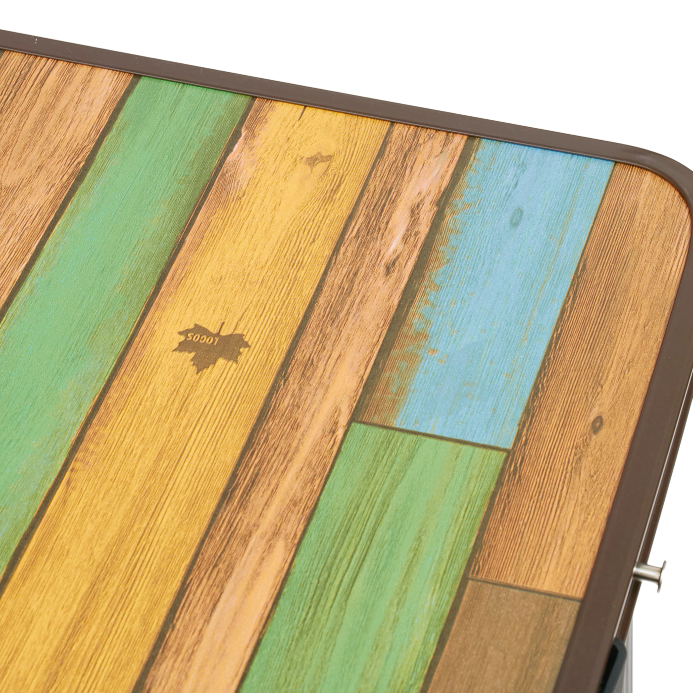 ロゴス Old Wooden 丸洗いダイニングテーブル 12060をレビュー