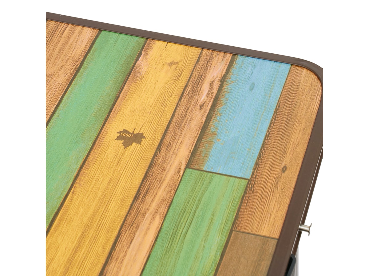 ロゴス LOGOS 折りたたみテーブル 丸洗いダイニングテーブル 12060 ロゴス Old Wooden 丸洗いダイニングテーブル 12060をレビュー