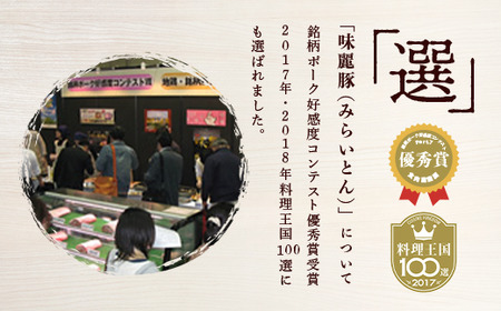 みらい豚・厳選豚ロース肉詰め合わせ 4