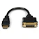 StarTech.com HDMI - DVI-D変換アダプタケーブル 20cm HDMI(オス) - DVI-D(メス) 1