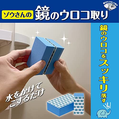 ゾウさんの鏡のウロコ取り 2
