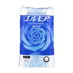 カミ商事 エルモア トイレットロール 花の香り 427863を検証レビュー!トイレットペーパーの選び方も紹介 1