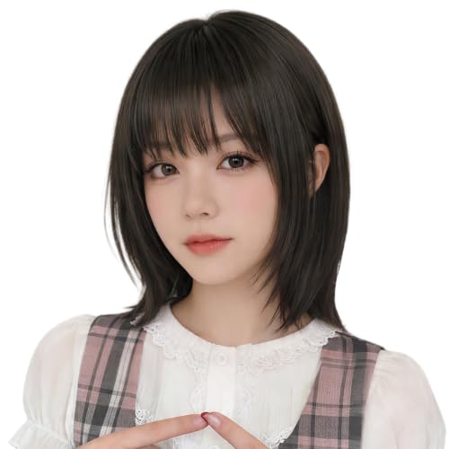 ウィッグ ストレートレイヤーボブ 1