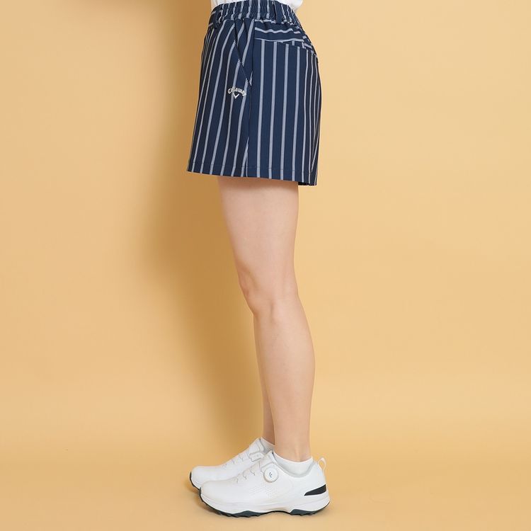 ストレッチ ストライプショートパンツ 2