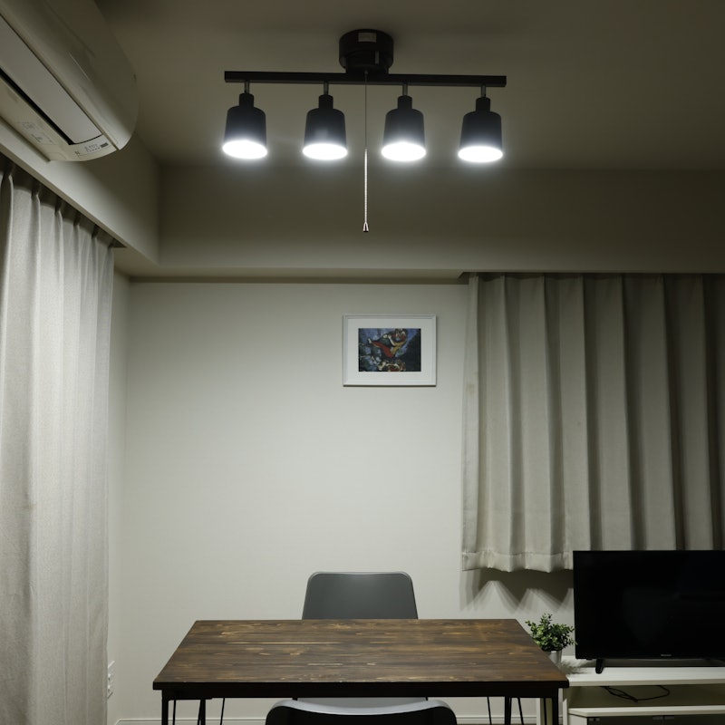 IKEA SKURUP シーリングトラック スポットライト 503.959.28を IKEA SKURUP シーリングトラック スポットライト 503.959.28を