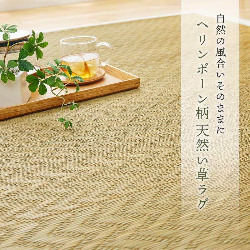 い草ラグ 伽羅木 2